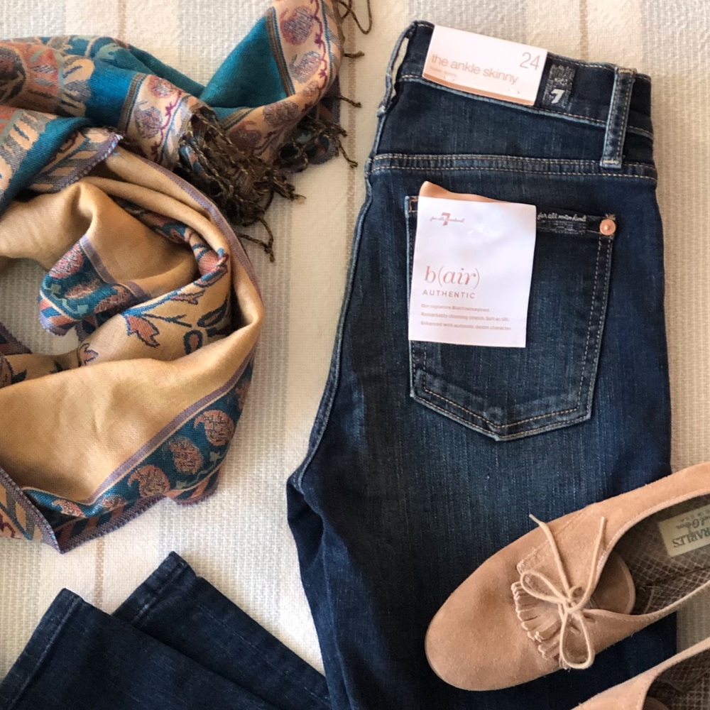 7 For All Mankind - Ankle Skinny - Picture 4 of 6